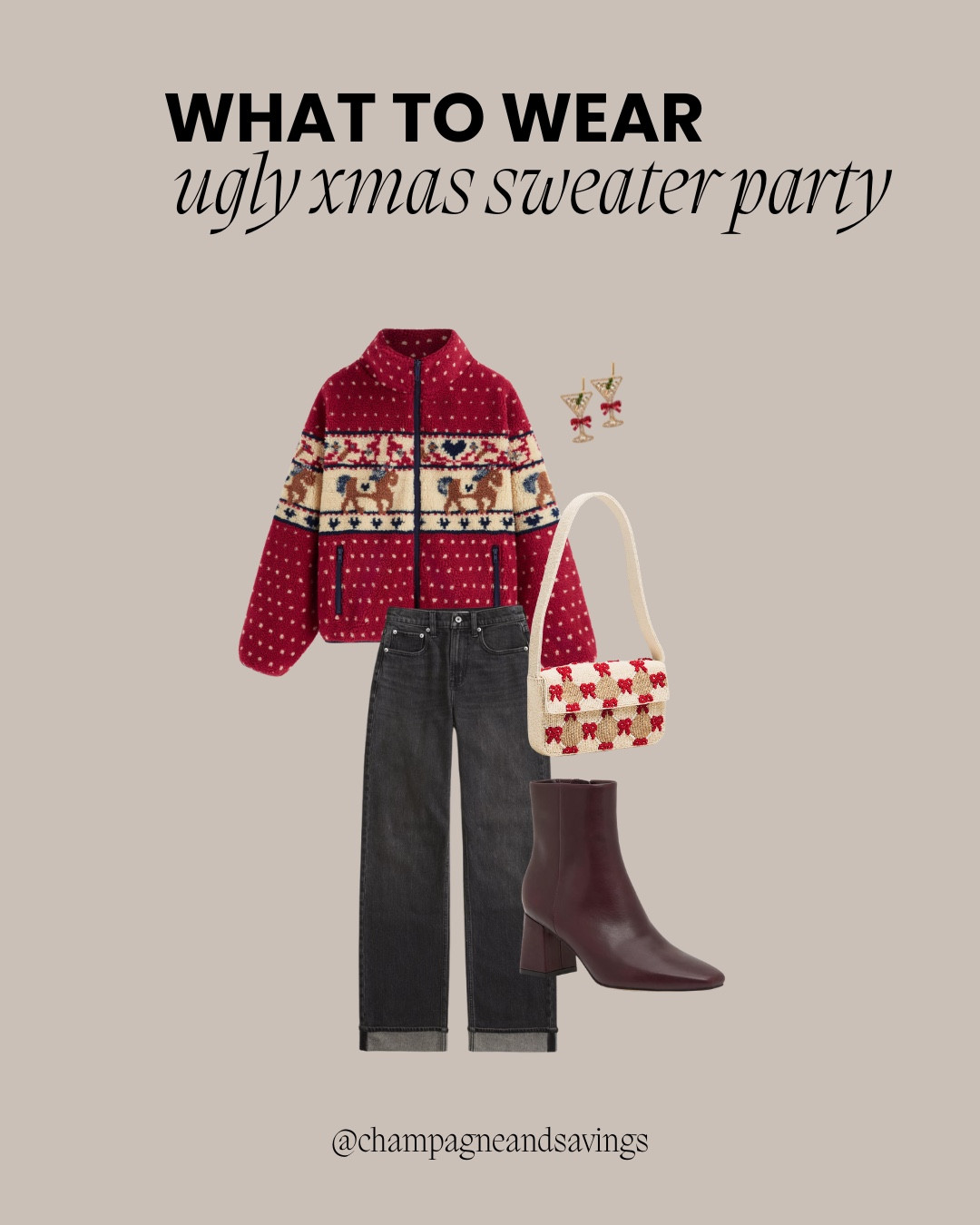 What to wear December: ugly Christmas sweater party

#LTKootd #LTKHoliday #LTKSeasonal