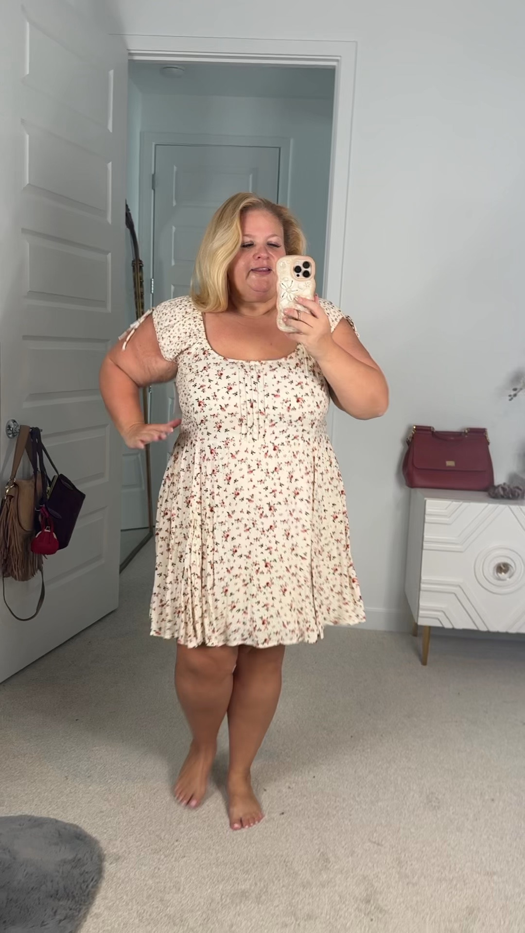 Wearing 2x it’s a little roomy to

#LTKSaleAlert #LTKPlusSize #LTKOver40