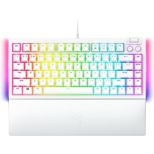 Razer BlackWidow V4 75 percent mechanical gaming keyboard