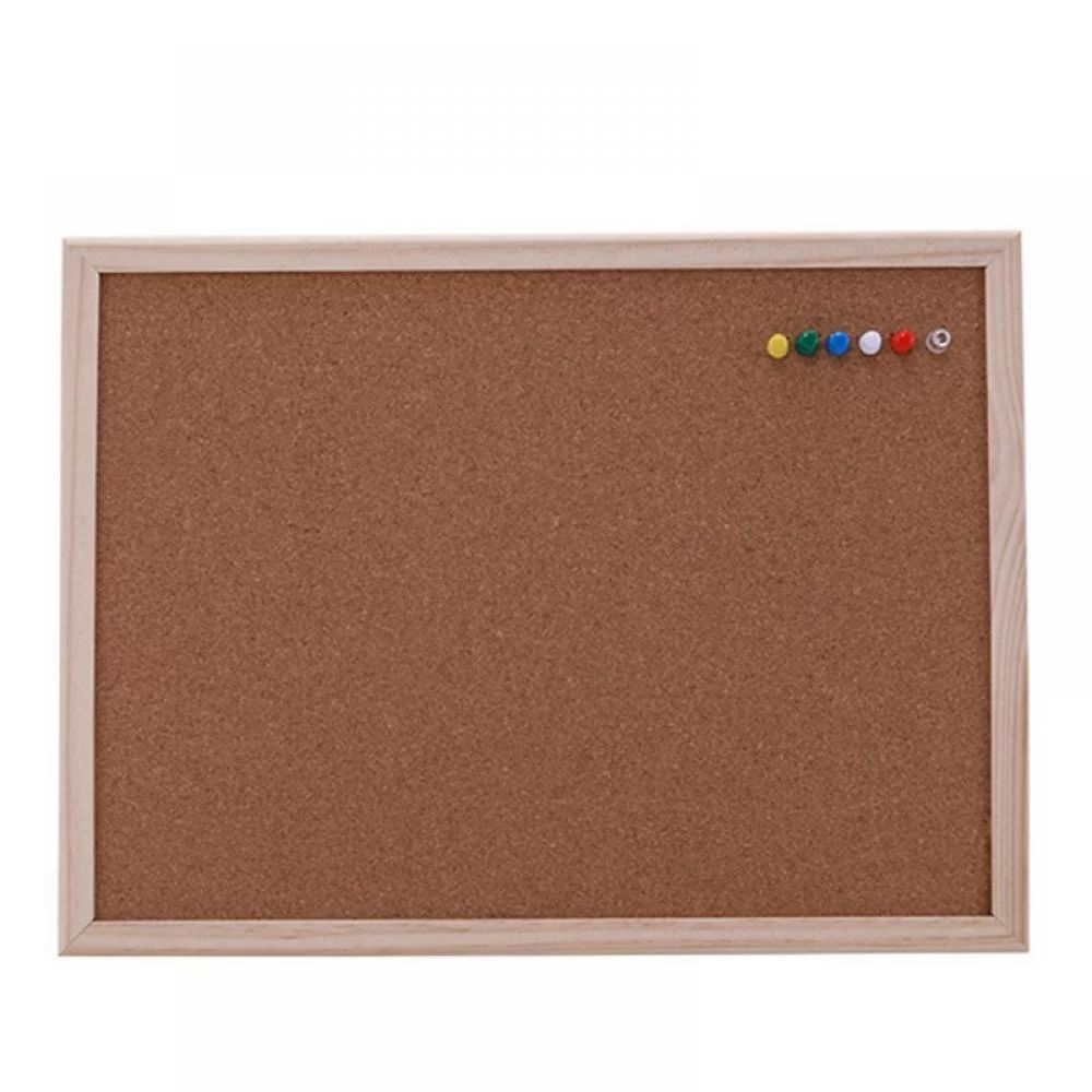 Cork Board Bulletin Board 8x11.8inch with Frame Rectangle Decorative Hanging Pin Board Perfect De... | Walmart (US)
