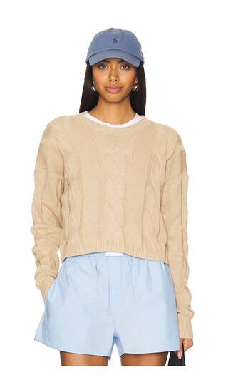Clarice Sweater in Sandshell | Revolve Clothing (Global)