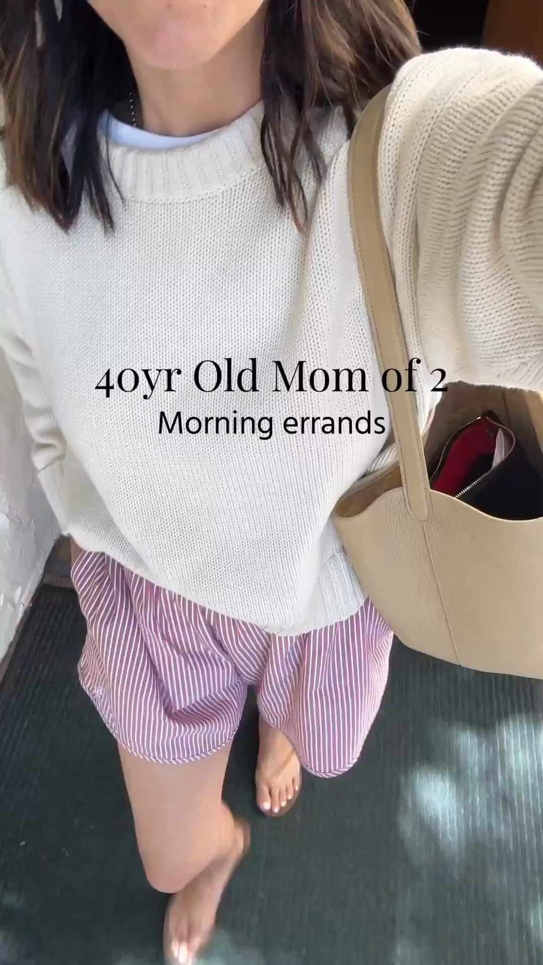 Super easy outfit idea to get out of the house - a sweater and boxer shorts. 

J.Crew tee medium
Gap sweater petite small
Recreational Habits shorts medium
Black Suede Studio sandals 35
The Row Bucket bag medium
Celine sunglasses

#LTKPetite #LTKootd #LTKmomlife
