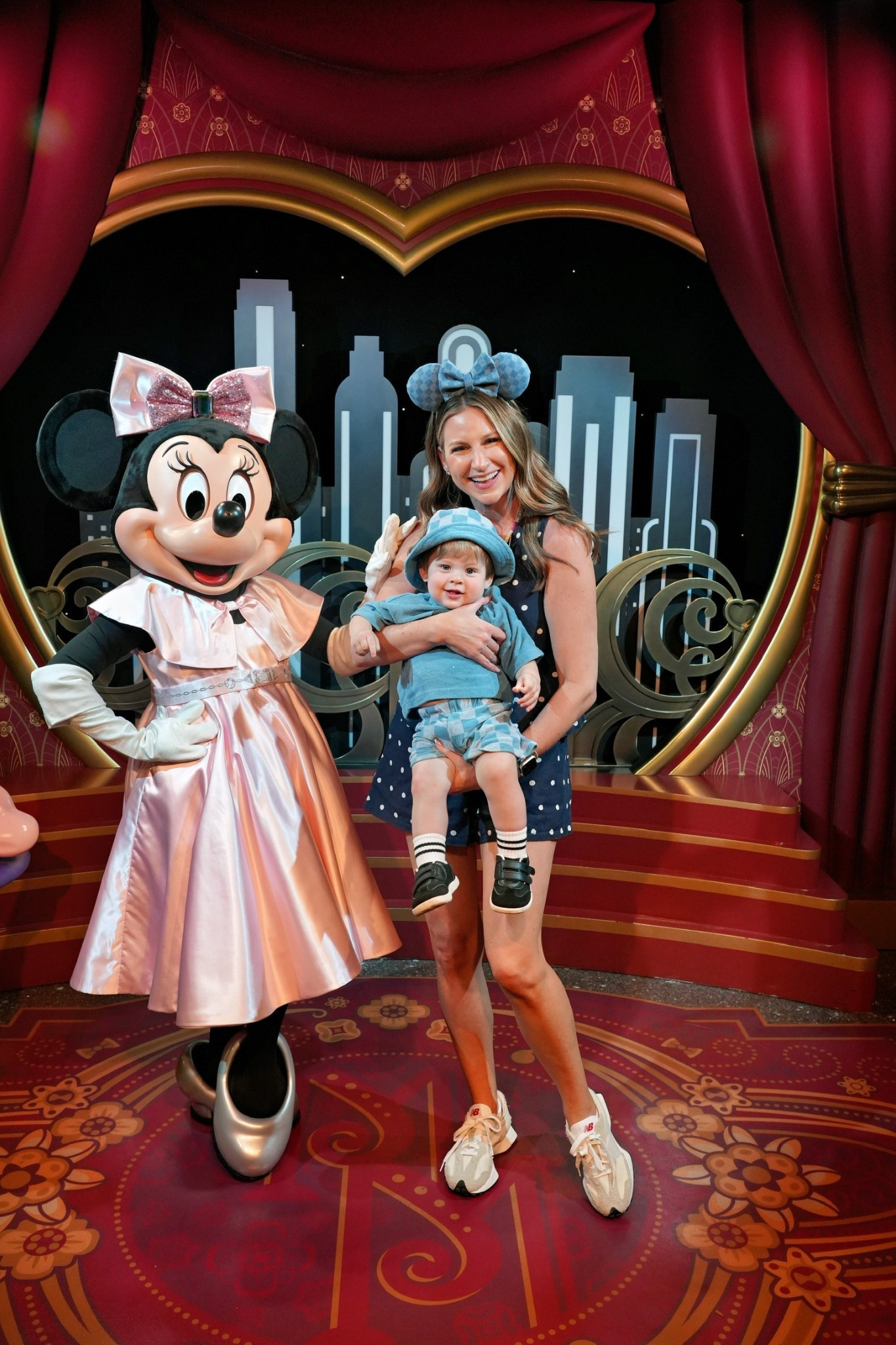 Storm and I with our girl Minnie Mouse! I’m in a small top and small shorts from beach riot, Etsy ears, sneakers and accessories - fits tts. Storms outfit is Amazon! 

#LTKmomlife #LTKTravel #LTKootd