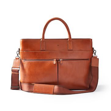 Graham Leather Briefcase Bag | Mark and Graham | Mark and Graham