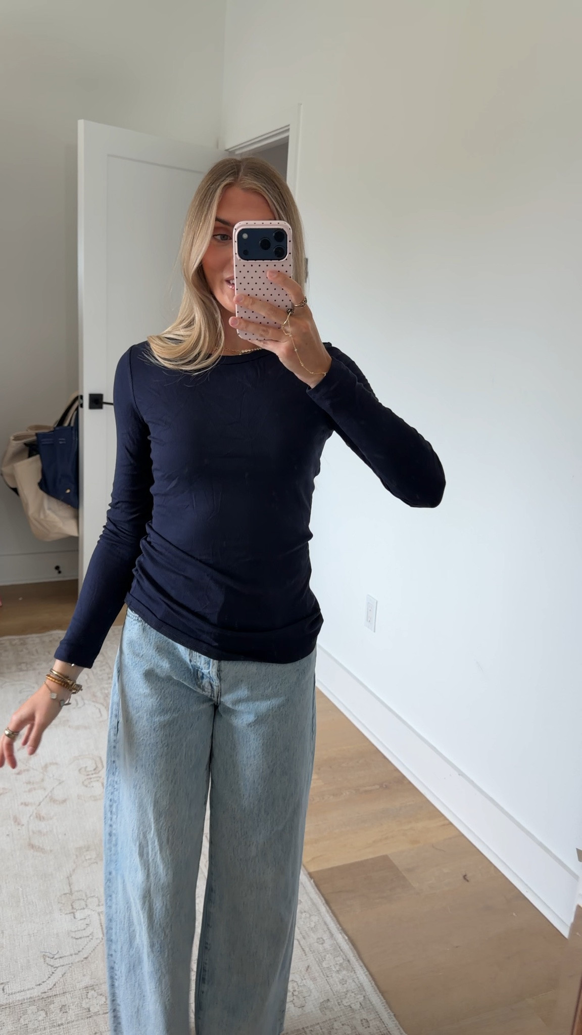 Amazon size small ANRABESS Women Long Sleeve Shirts Ribbed Fitted Tops
Slim Basic Tee,2026 Fall Outfits,Lightweight Knit T-Shirt,Soft Underscrub,Winter Layer Clothing,Casual Work & Everyday Wear

#LTKdayinmylife #LTKootd #LTKSaleAlert