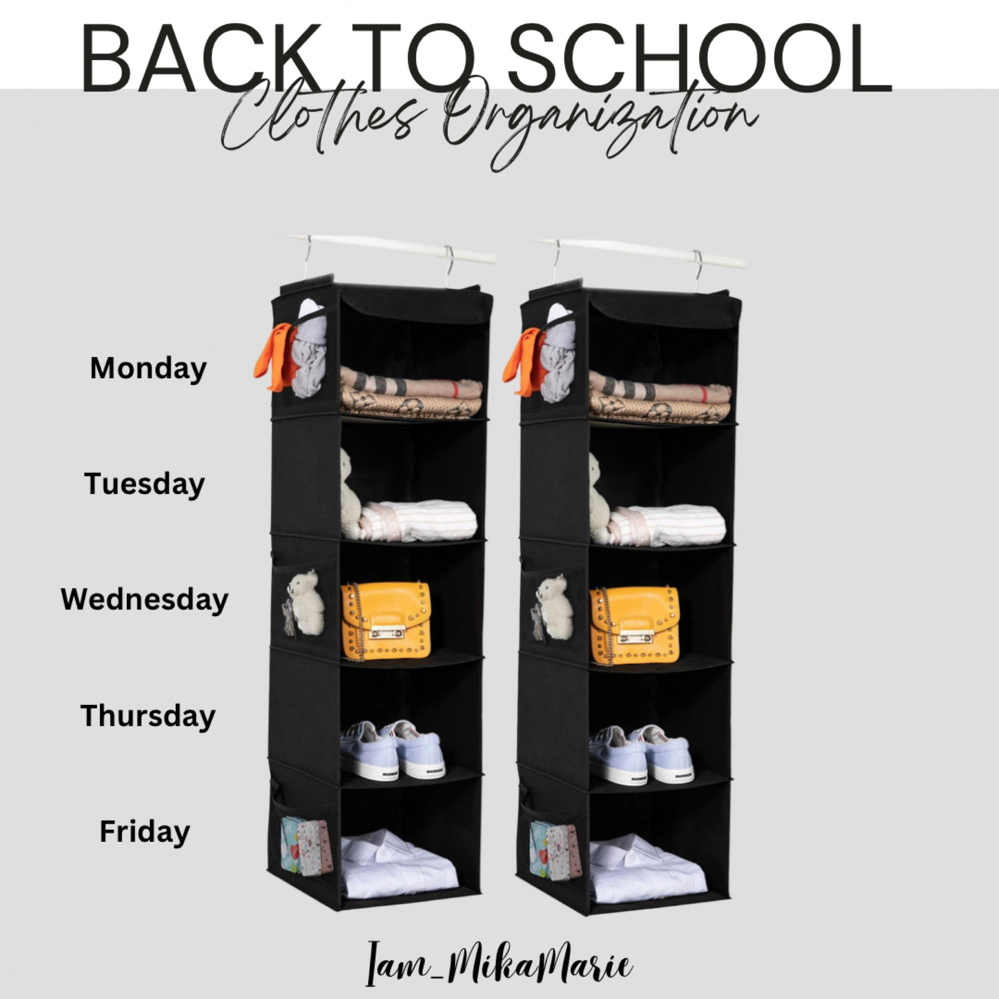 Back to School Clothes Organizer!

#backtoschoolclothesorganzation #kidsorganization

#LTKmidsize #LTKBacktoSchool #LTKhome