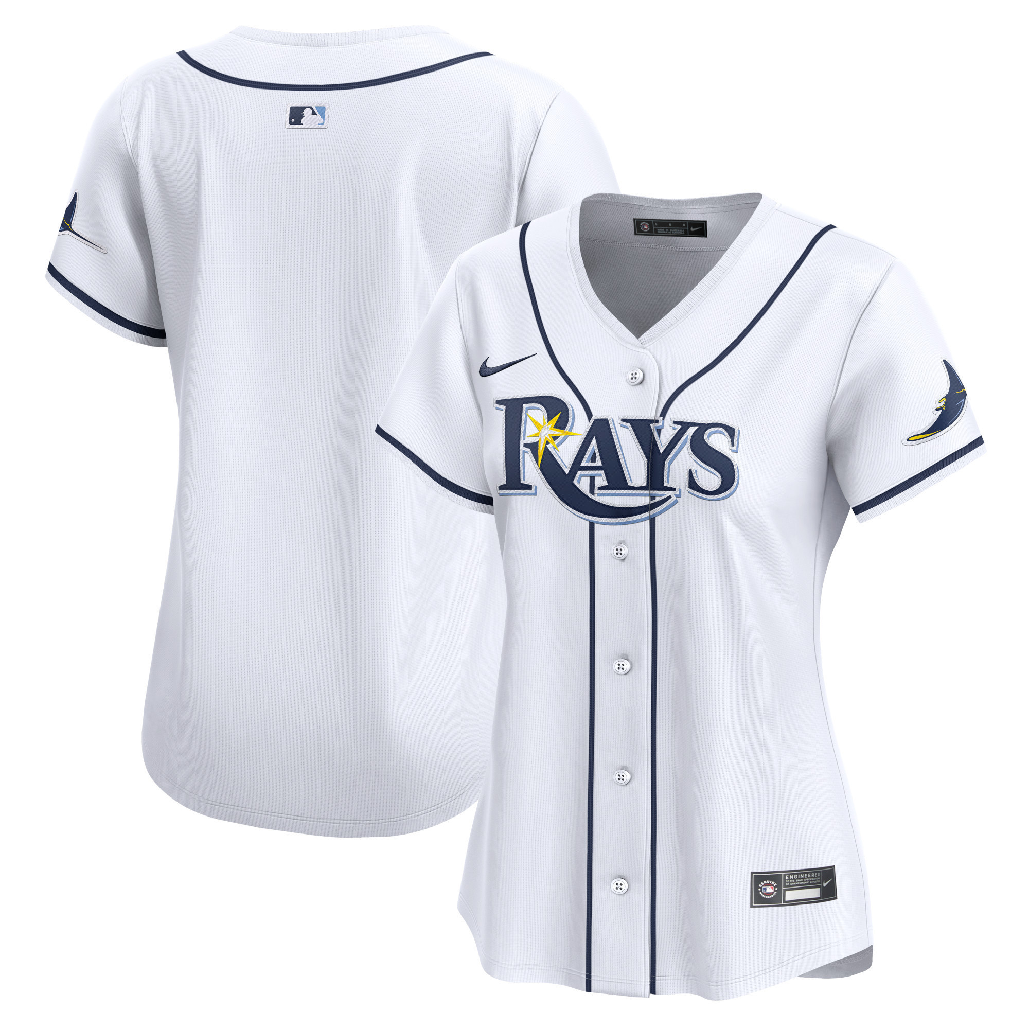 Women's Nike White Tampa Bay Rays Home Limited Jersey | Fanatics
