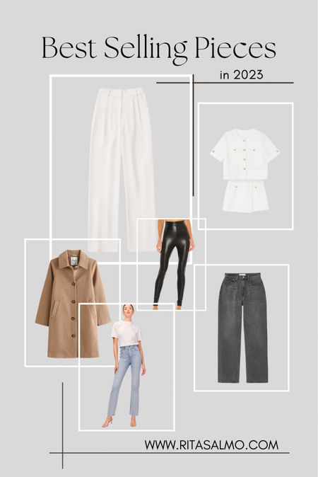 These are the best selling fashion pieces for 2023! I own and love each one of these
Style ideas | fashion inspo | petite fashion | Rita Salmo

#LTKover40 #LTKstyletip