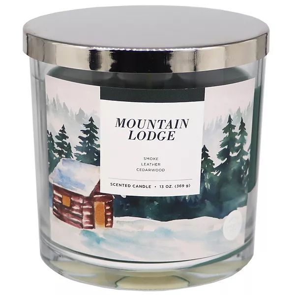 Sonoma Goods For Life® Mountain Lodge 13-oz. Candle Jar | Kohl's