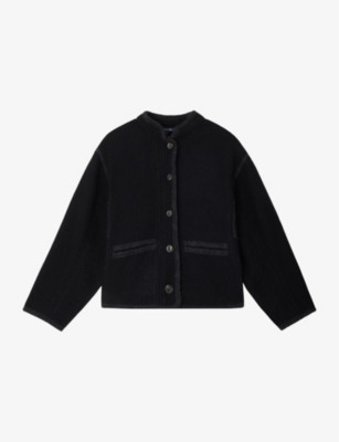 SOEUR - Olympe high-neck wool bomber jacket | Selfridges.com | Selfridges