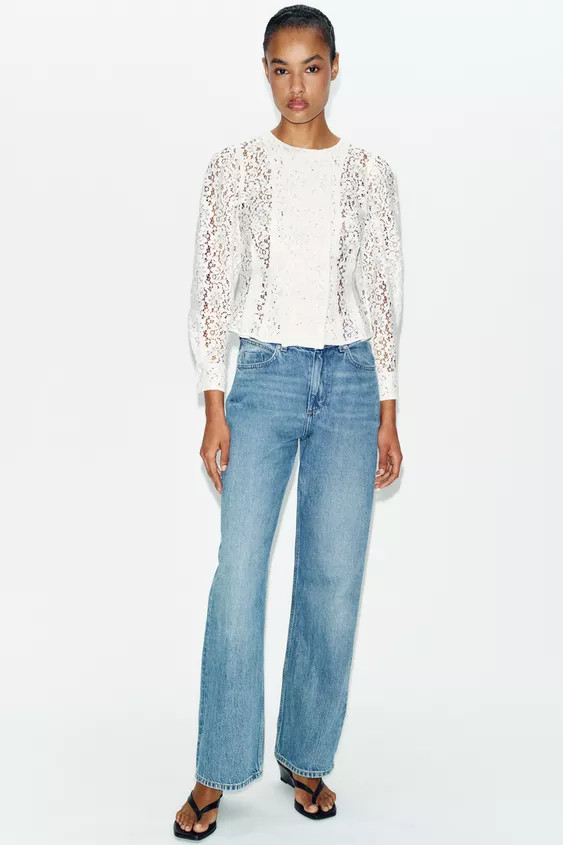 LACE WRAP JACKET | Zara US