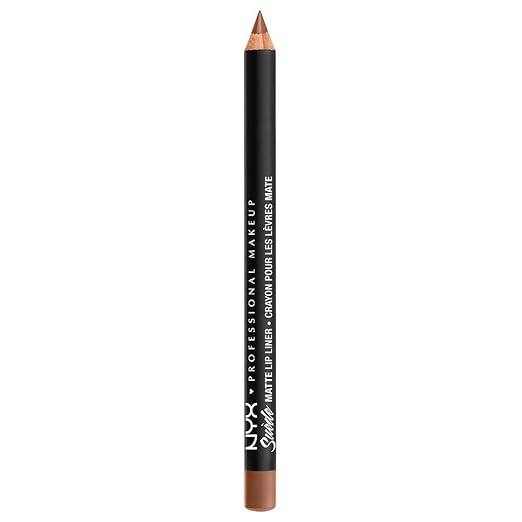 NYX Suede Matte Lip Liner SMLL04 SOFT-SPOKEN | Amazon (US)