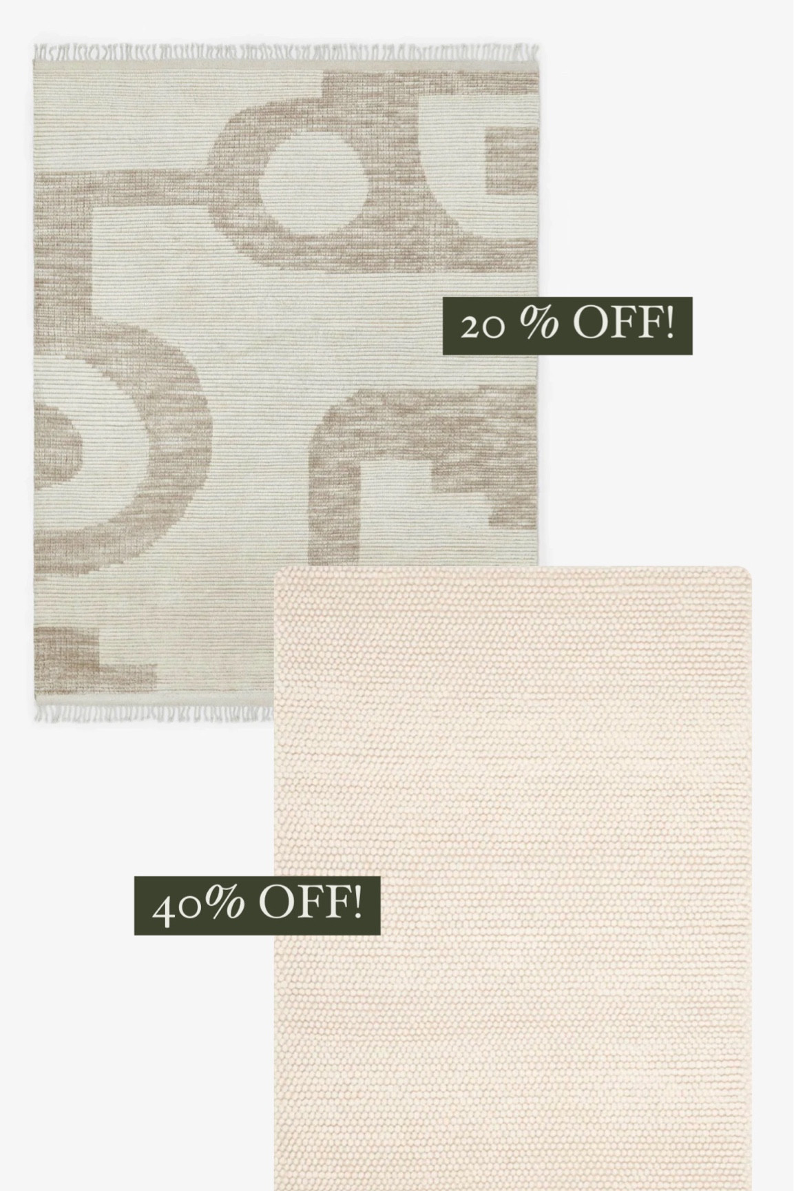 rugs on sale, area rugs, modern rugs, cream rug, wayfair rug, Lulu and Georgia rug 

#LTKhome #LTKSale #LTKsalealert