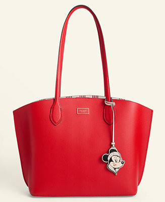 Disney | Macy's Minnie Mouse Top Handle Leather Tote Bag, Macy's Exclusive | Macy's