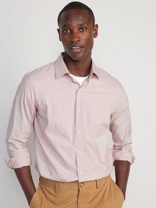 Slim-Fit Pro Signature Performance Dress Shirt for Men | Old Navy (US)