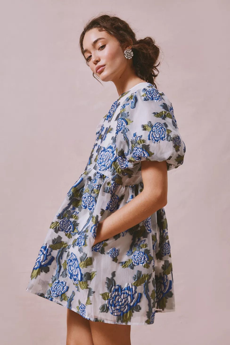 Sister Jane Dream Iris Floral Mini Dress | Urban Outfitters (US and RoW)