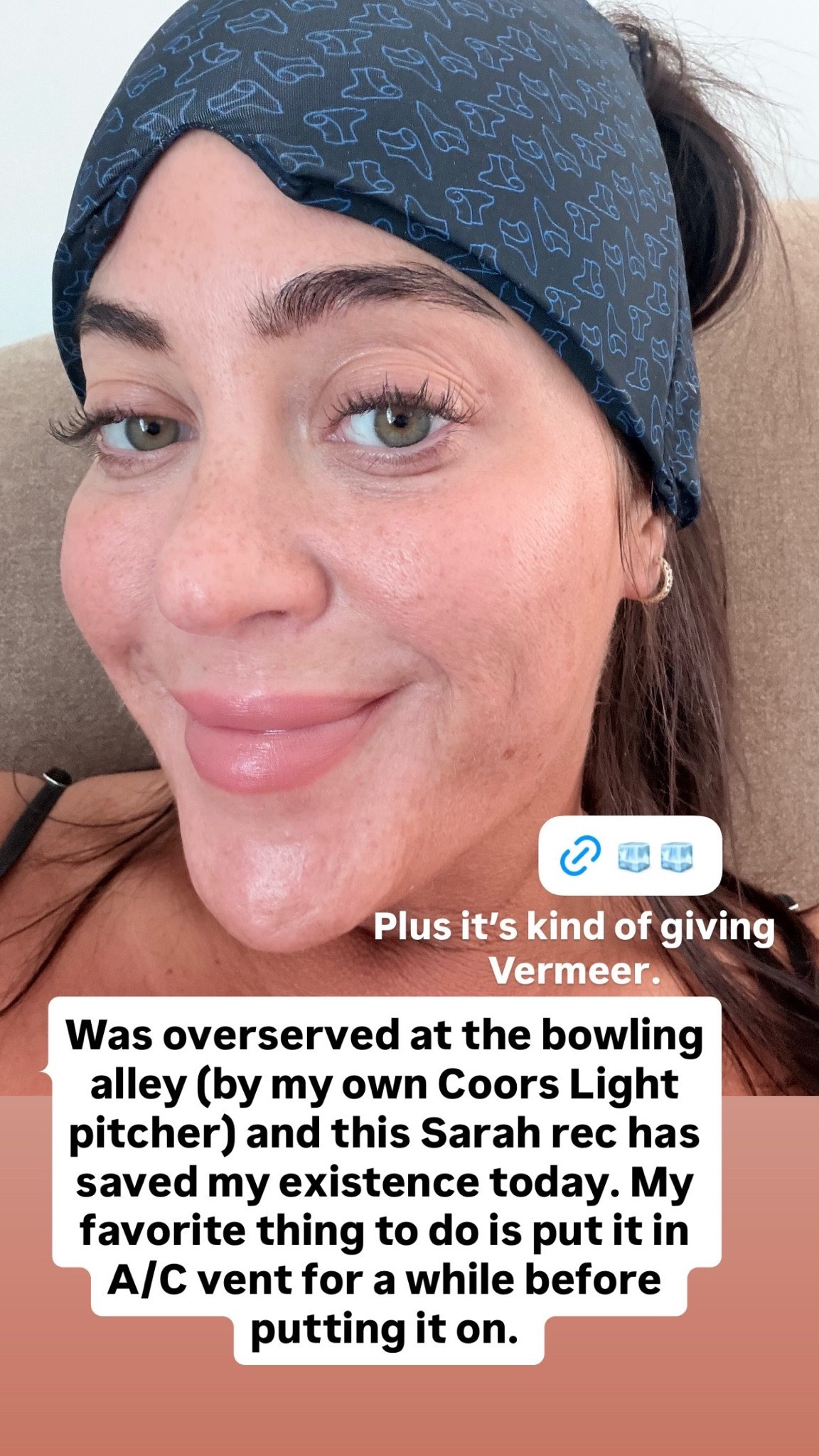 Okay, this TheraICE Headache Relief Cap is a LIFESAVER. It’s the perfect cold compress for your upper face, eyes, and forehead, and it can be used for migraines, night-out recovery, etc. Was my saving grace earlier this week when I was down for the count!

#LTKselfcare