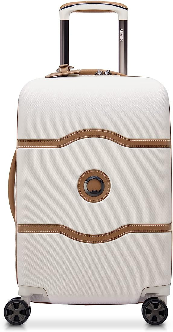 DELSEY Paris Chatelet Hardside 2.0 Luggage with Spinner Wheels, Angora, Carry-on 19 Inch | Amazon (US)