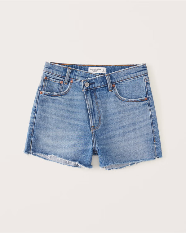 High Rise Mom Shorts | Abercrombie & Fitch (US)