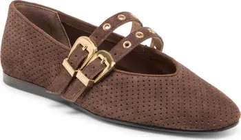 Baylee Grommet Mary Jane Flat (Women) | Nordstrom