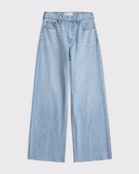 High Rise Wide Leg Jean | Abercrombie & Fitch (UK)