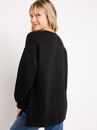 SoComfy Relaxed Tunic Sweatshirt | Old Navy (US)