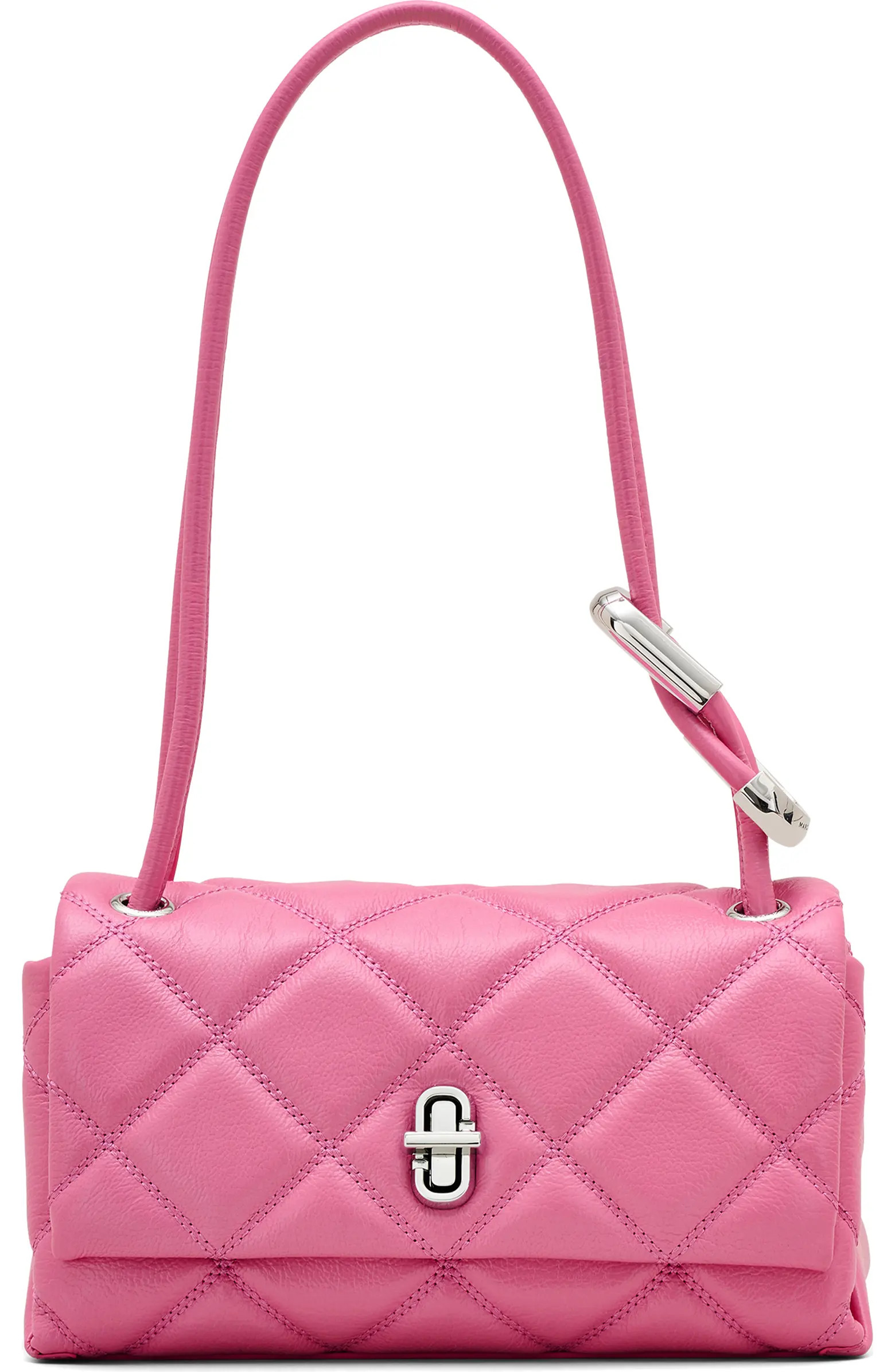 The Mini Dual Chain Diamond Quilted Leather Shoulder Bag | Nordstrom