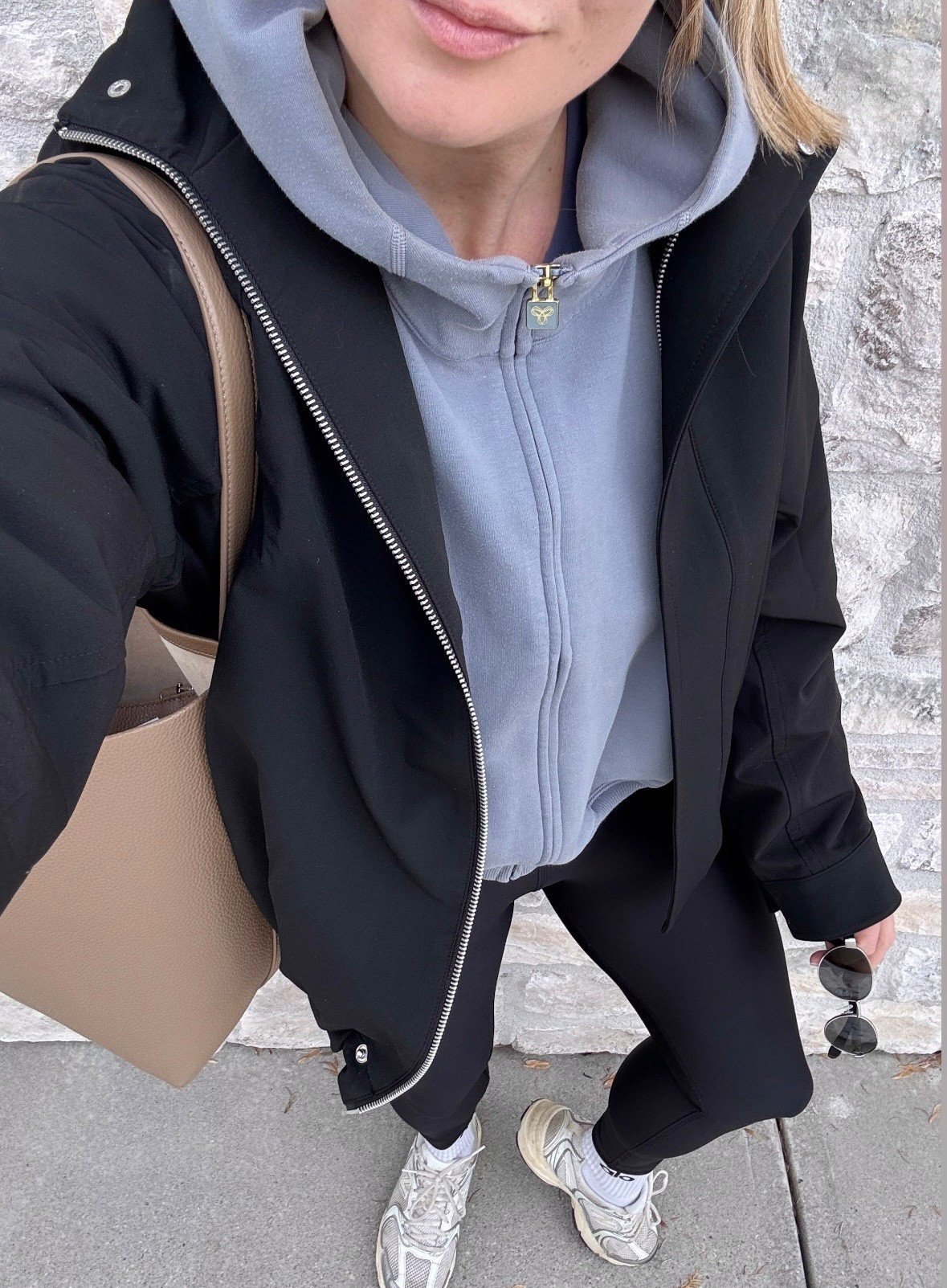 Sporty mom school run outfit, perfect for early spring, love this cute sport anorak jacket find from Zara! 

#LTKootd #LTKActive #LTKmomlife