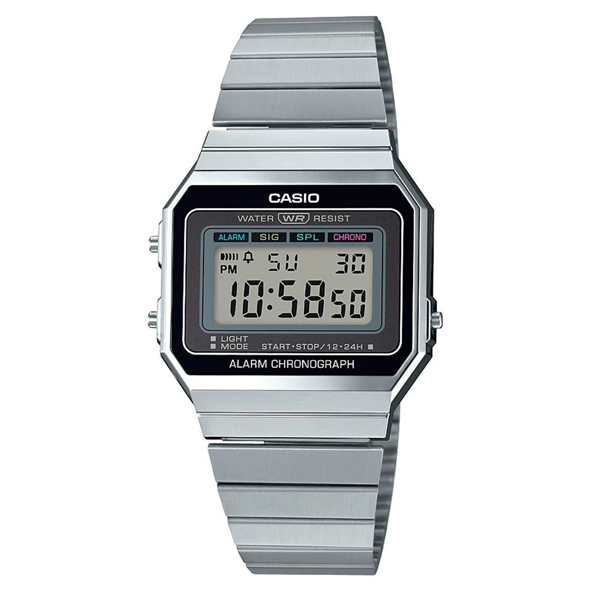 Casio Men's Slim-Digital Stainless Steel Watch | Walmart (US)