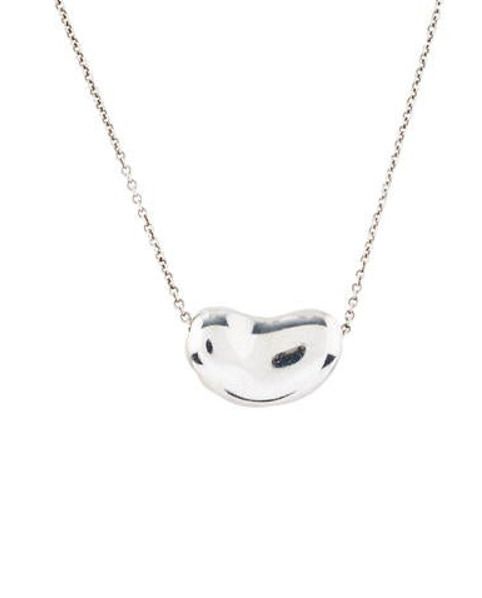 Tiffany & Co. Bean Design Pendant Necklace Silver | The RealReal