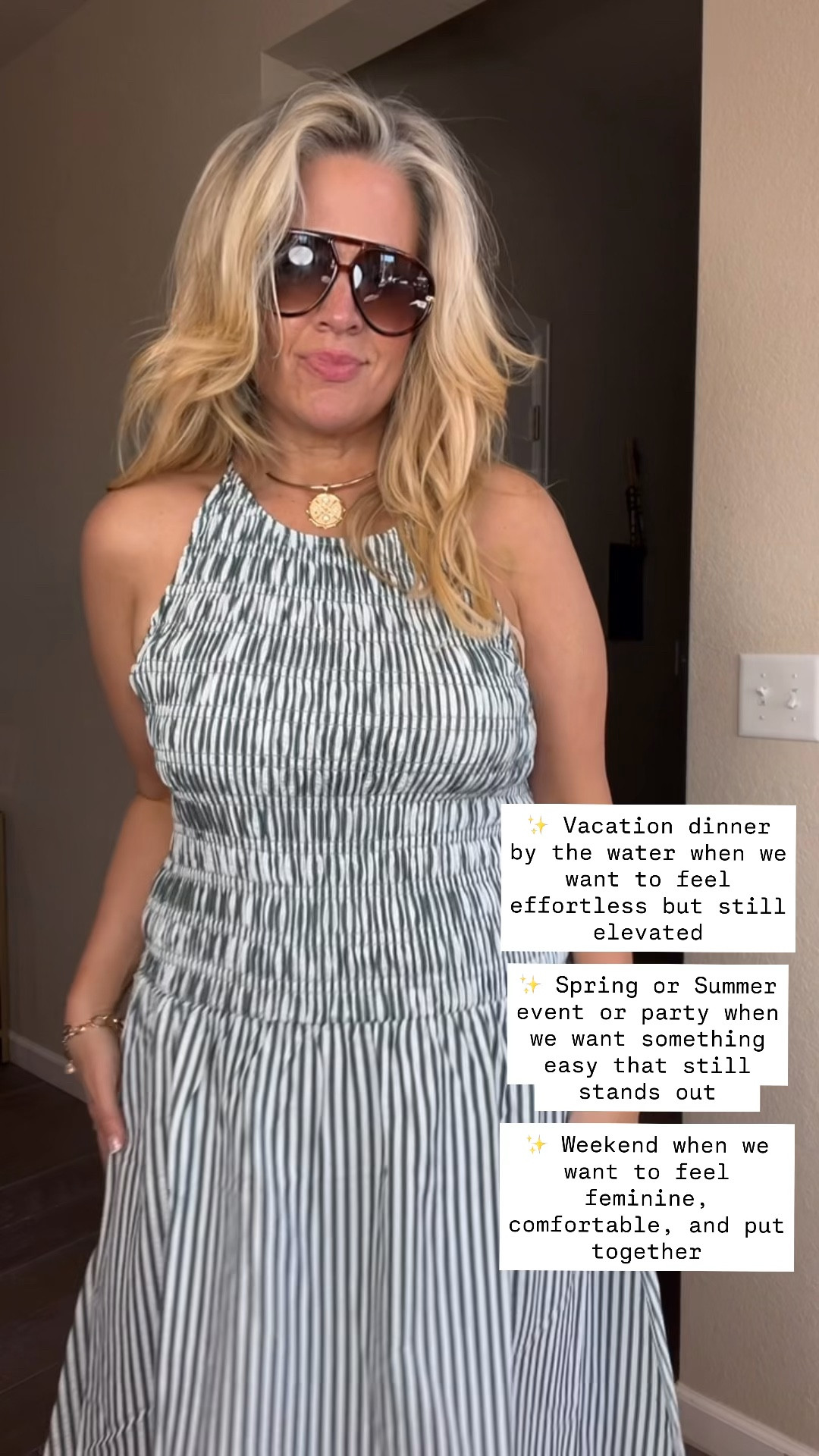  ✨Tap the bell, save and ❤️ for over 40 fashion, midlife style, midsize fashion and luxury looks for less. 

⬇️Sizing information:
10 (size down if in between sizes.)

✨ Vacation dinner by the water when we want to feel effortless but still elevated
✨ Summer event or party when we want something easy that still stands out
✨ Weekend brunch when we want to feel feminine, comfortable, and put togeth

👑"Helping you look good, feel good!" - Lindsey Denver

Spring looks, Midlife style for real women who want to feel confident again. Over 40 fashion and over 50 style that works with changing bodies, perimenopause shifts, and real life. Think midsize fashion, Gen X style and up, body confidence, and mom outfits that feel polished, comfortable, and elevated...because style over 45 and over 50 should feel effortless, not stressful. 


#LTKMidsize #LTKSaleAlert #LTKOver40