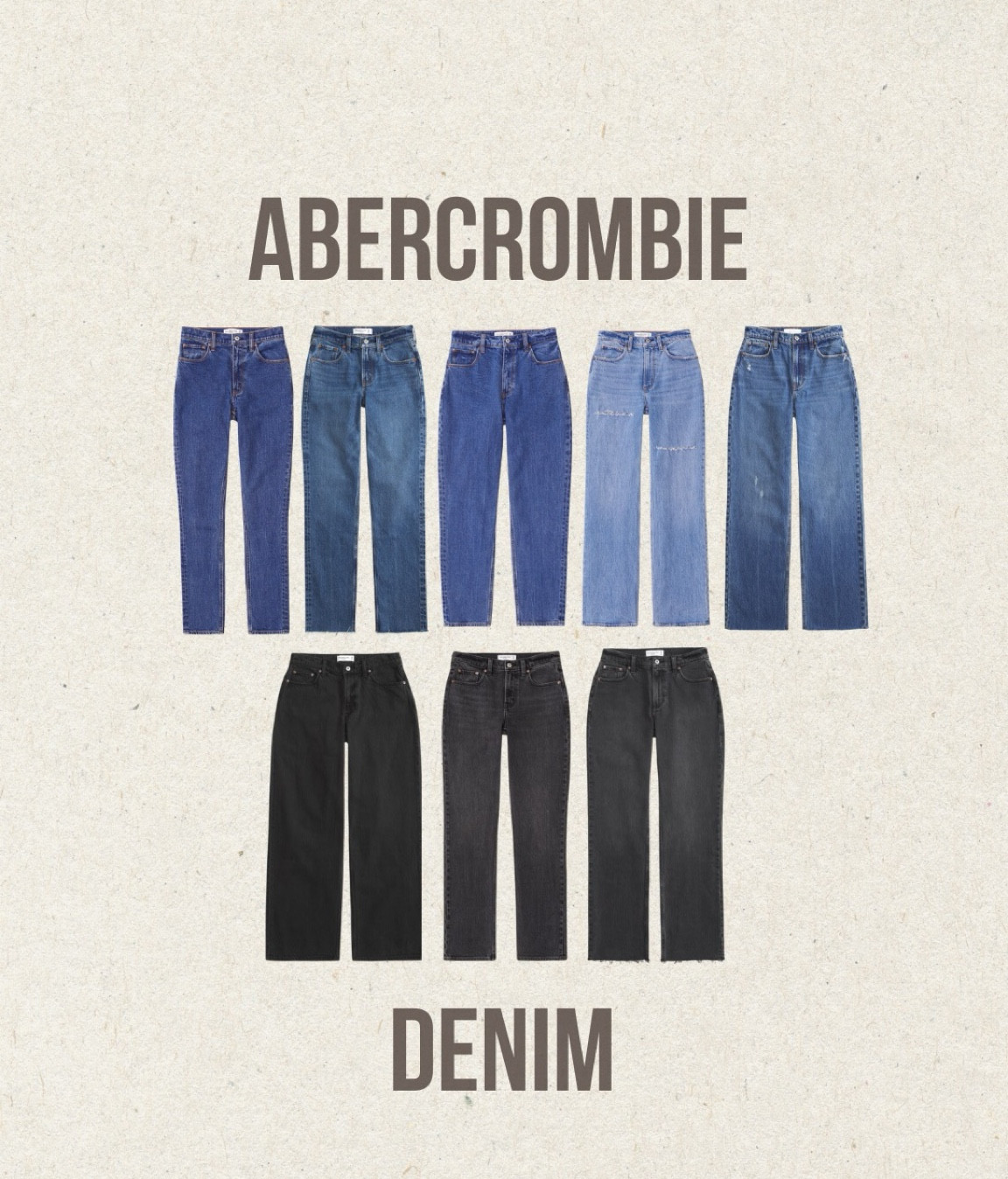 Some of my favorite denim from Abercrombie!!! Abercrombie is my go to when it comes to denim! The fit and feel of each of these pairs are unmatched!!🤍🫶🏼🥰 

Abercrombie. Denim. Curve love jeans. Curve love. Midsize. Low waisted denim. Wide leg denim. Black denim. 

#LTKstyletip #LTKmidsize #LTKMostLoved