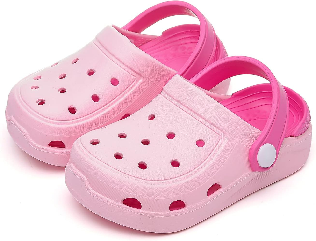 MEMON Baby Boys Girls Clogs Slippers Toddler Slip On Lightweight Sandals Shockproof Girls Summer Poo | Amazon (US)