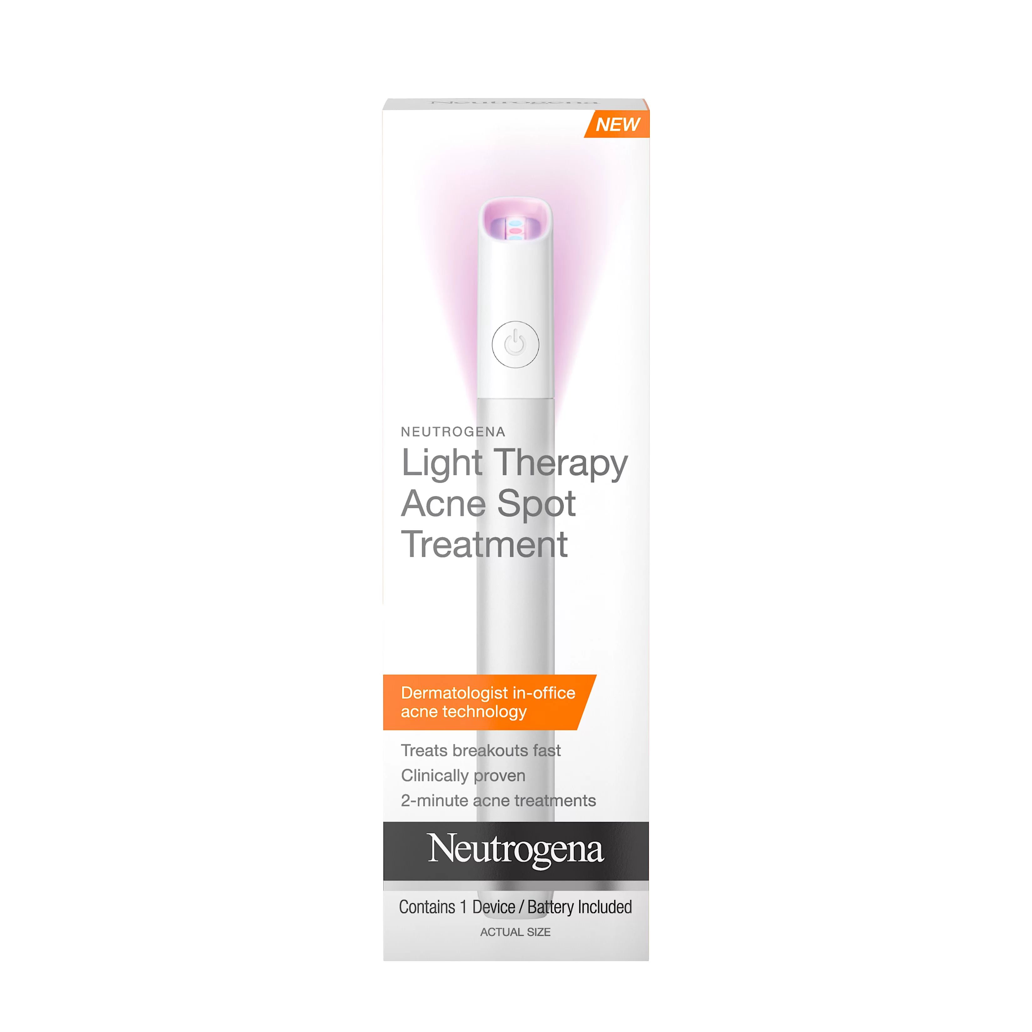 Neutrogena Blue & Red Light Acne Spot Treatment Light Therapy, 1 Item | Walmart (US)