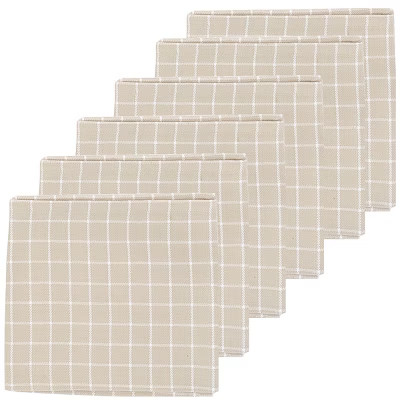 C&F Home Windowpane Dune Napkin Set of 6 | Target