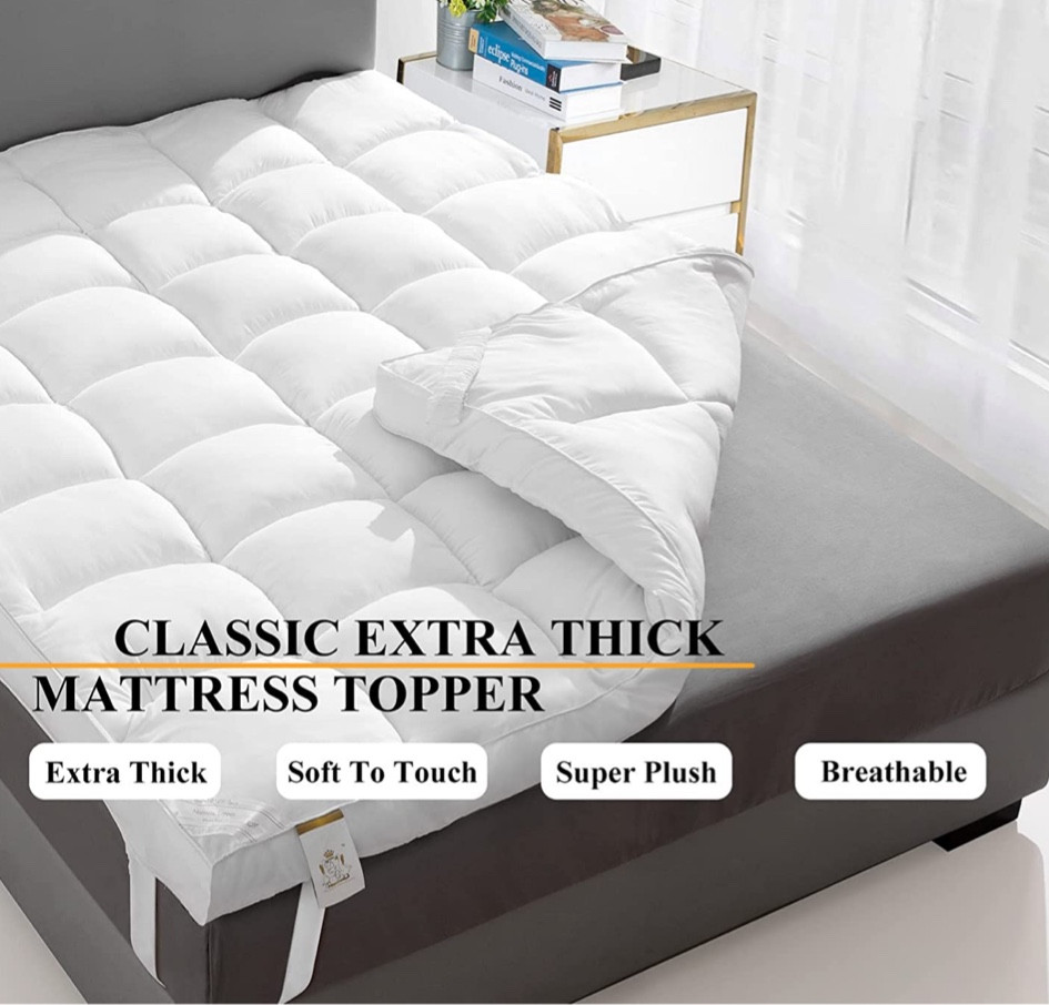 Extra Thick Mattress Topper 

#LTKhome #LTKsalealert #LTKunder100