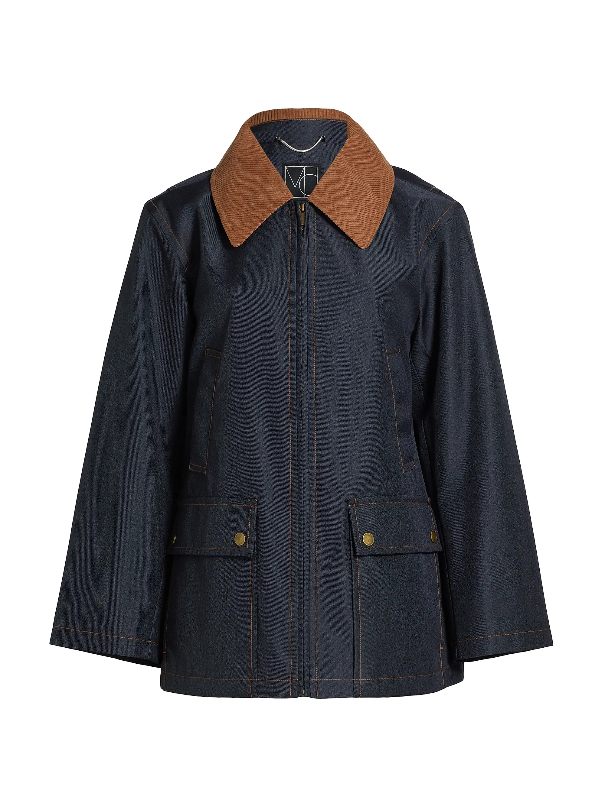 Mercer Collective Nikki Denim Jacket | Saks Fifth Avenue | Saks Fifth Avenue