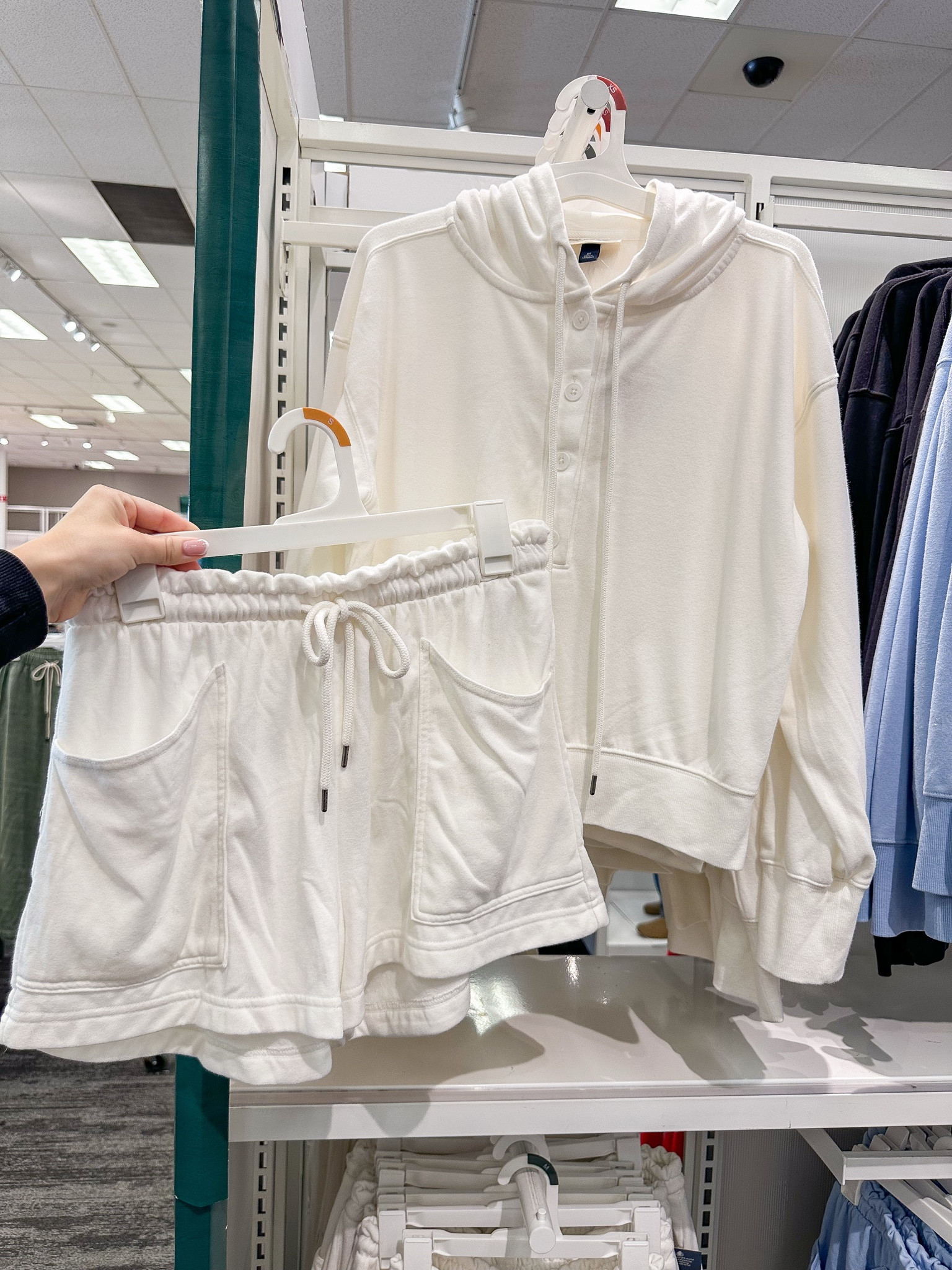 Cutie new fleece lounge set at Target! Also available in blue and black!

#LTKootd