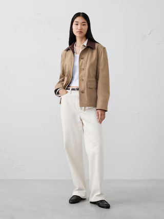 Canvas Barn Jacket | Banana Republic Factory
