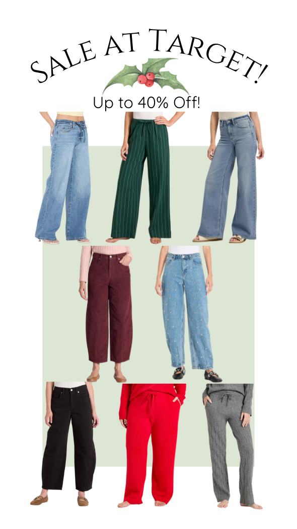 Up to 40% off women's clothing at Target right now! Don't hesitate to grab some last minute Christmas gifts for your nearest and dearest, or yourself!  

 #LTKGiftGuide #LTKHoliday #LTKSaleAlert