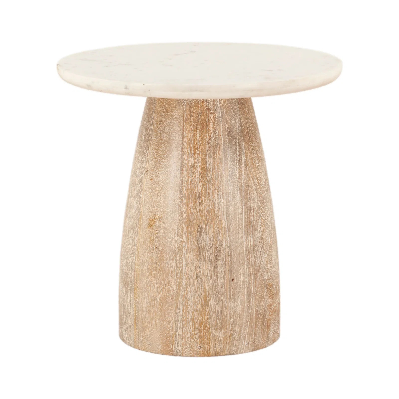 Evylene Marble Top End Table | Wayfair North America
