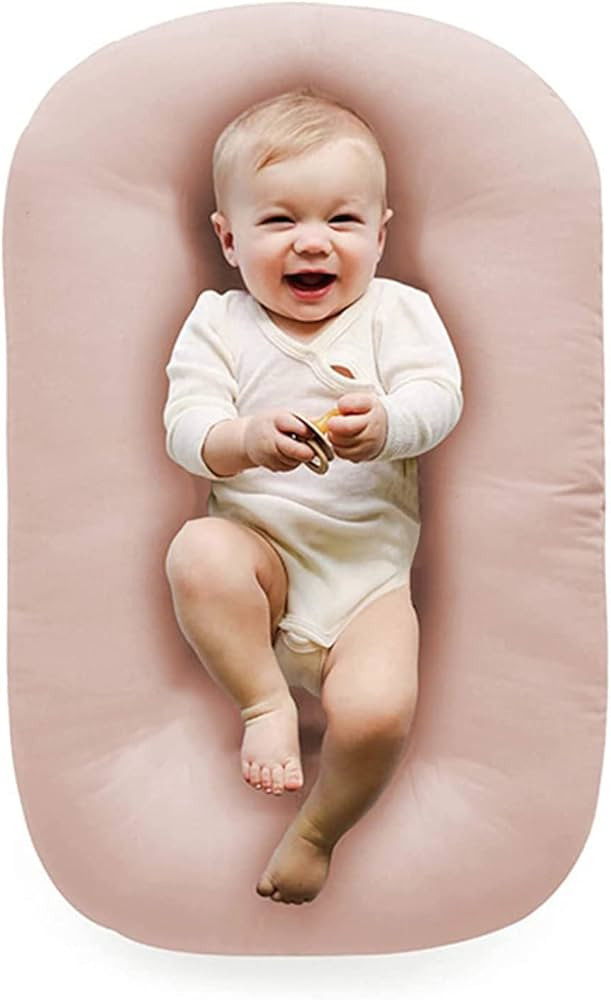 Baby Lounger for Newborn 0-24 Months,Baby Nest Co Sleeping for Baby in Bed,Newborn Lounger for Bo... | Amazon (US)