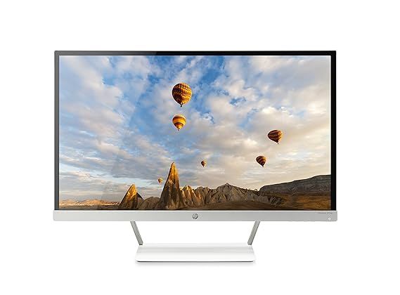 HP Pavilion 27-inch FHD IPS Monitor with LED Backlight (27xw, Snow White and Natural Silver) | Amazon (US)