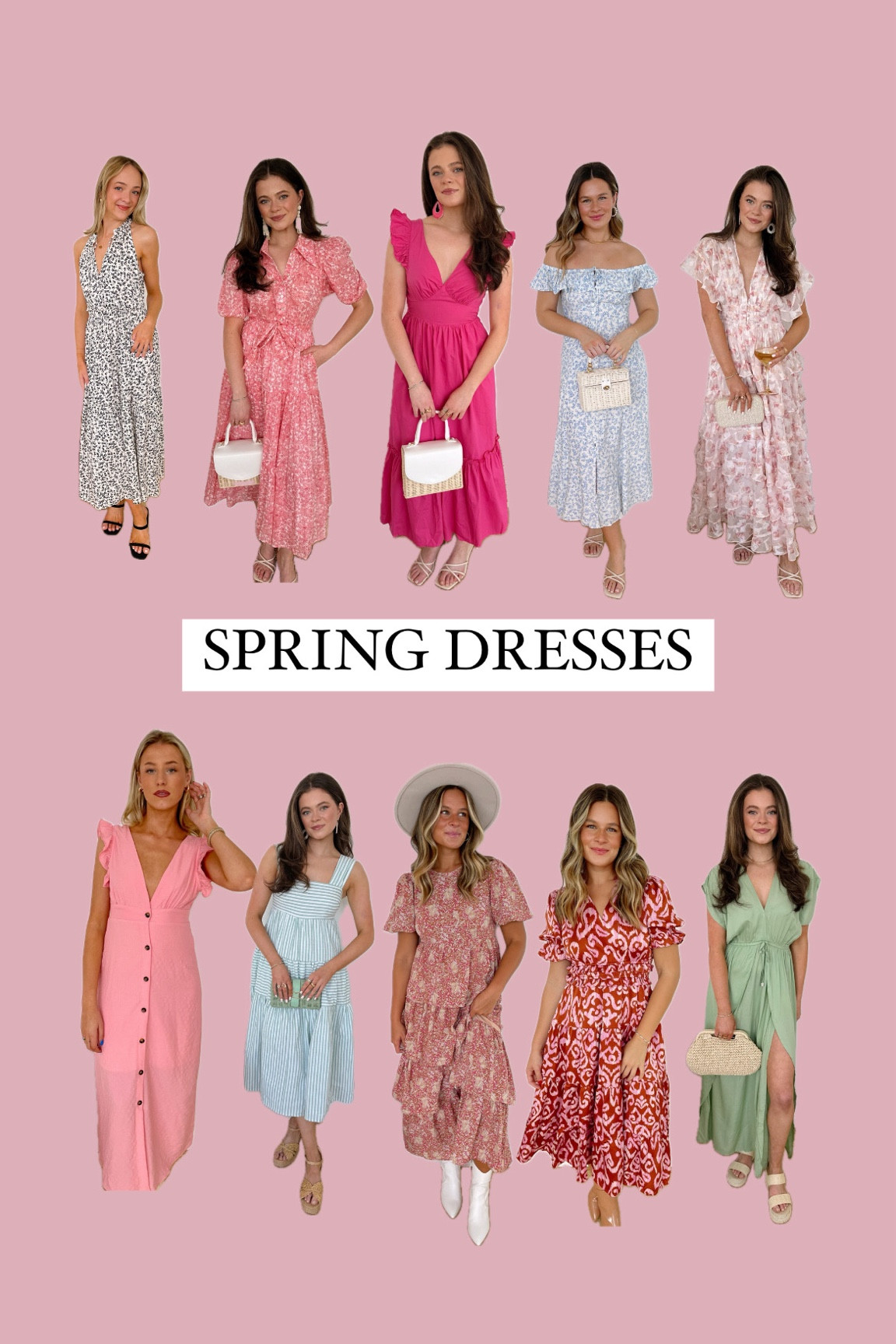 spring dresses 

#LTKstyletip #LTKfindsunder100 

#LTKSeasonal