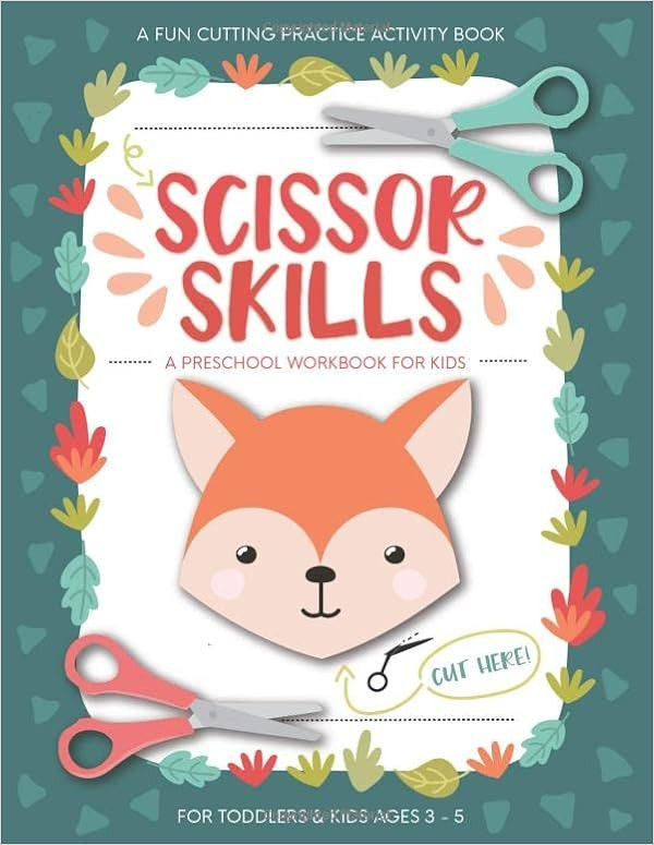 Scissor Skills Preschool Workbook for Kids: A Fun Cutting Practice Activity Book for Toddlers and... | Amazon (US)