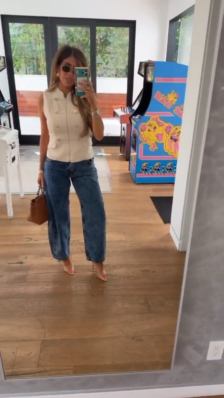 Zara OOTD! This vest has been a top seller! Wearing size small! My jeans are currently out of stock :(

Zara fashion, Zara finds, Nordstrom fashion, Nordstrom jewelry, Summer outfits, Business casual workwear, Barrel jeans, Date night outfits, Fall outfits women, Teacher outfits, Gemme Beauty, Emily Gemma

#LTKSeasonal #LTKWorkwear #LTKootd