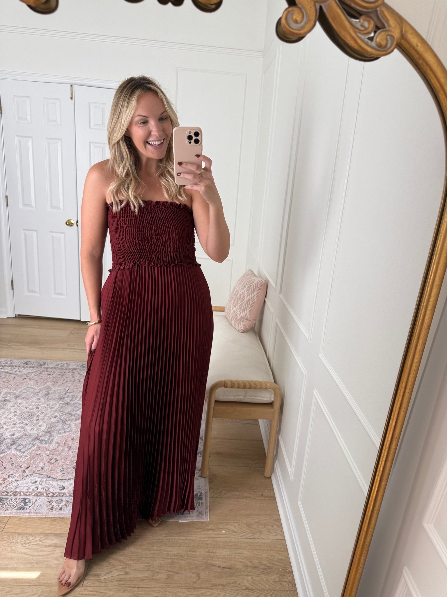 Fall wedding guest dress - wearing a med

#LTKSeasonal #LTKMidsize #LTKWedding