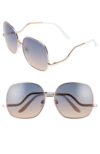 Women's Bp. 63Mm Ombre Square Sunglasses - | Nordstrom