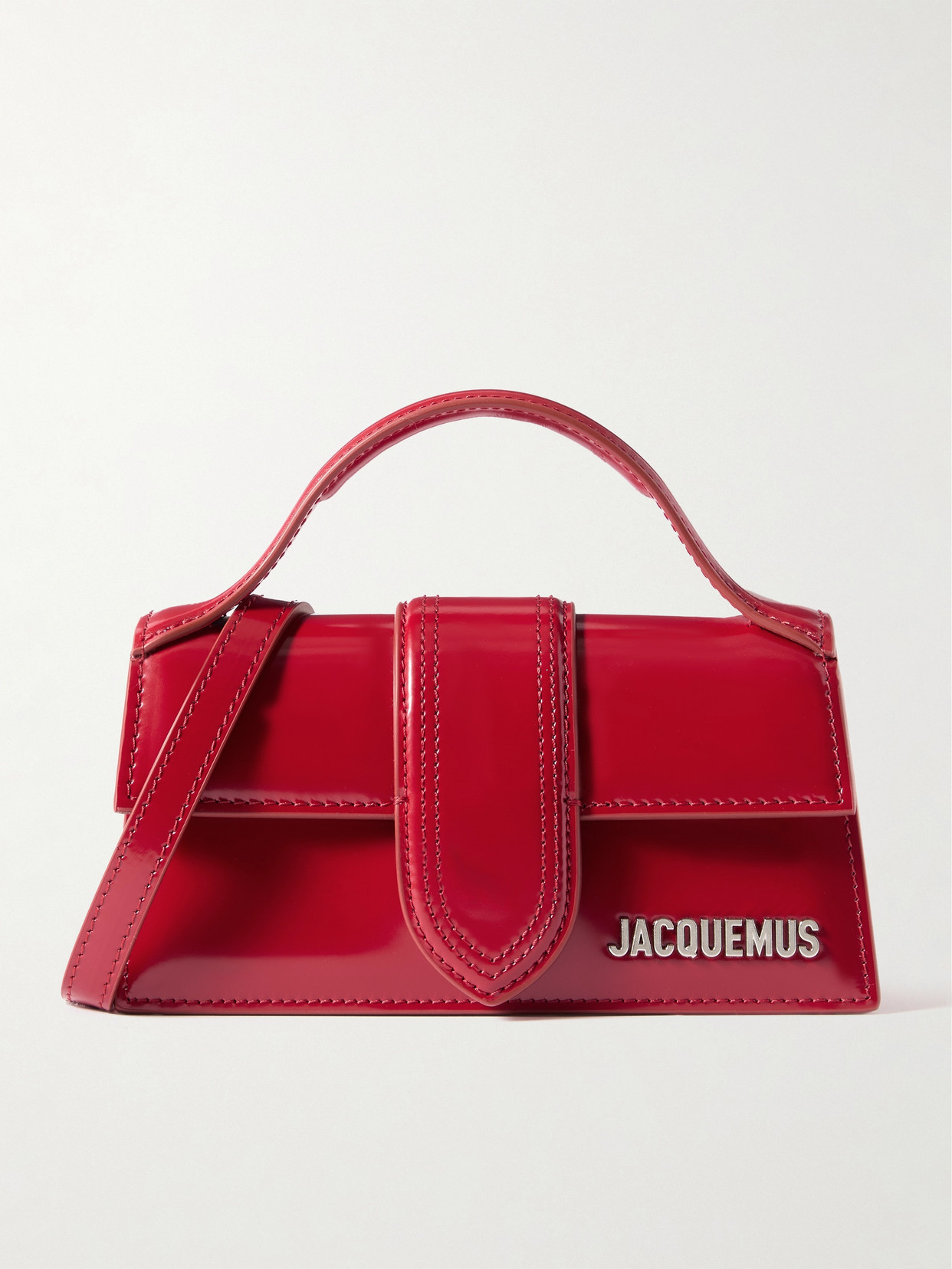 Jacquemus - Le Bambino Mini Leather Tote - Red | NET-A-PORTER (US)