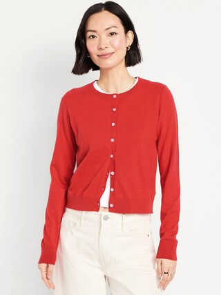 SoSoft Lite Crop Cardigan Sweater | Old Navy (US)